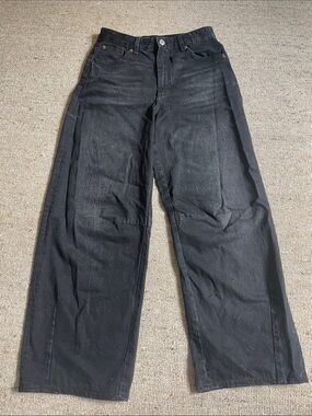 Zara Black Oversized Jeans